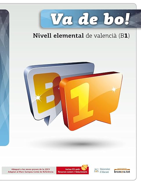 Portada de Va de Bo! Nivell Elemental de Valencia + Cd