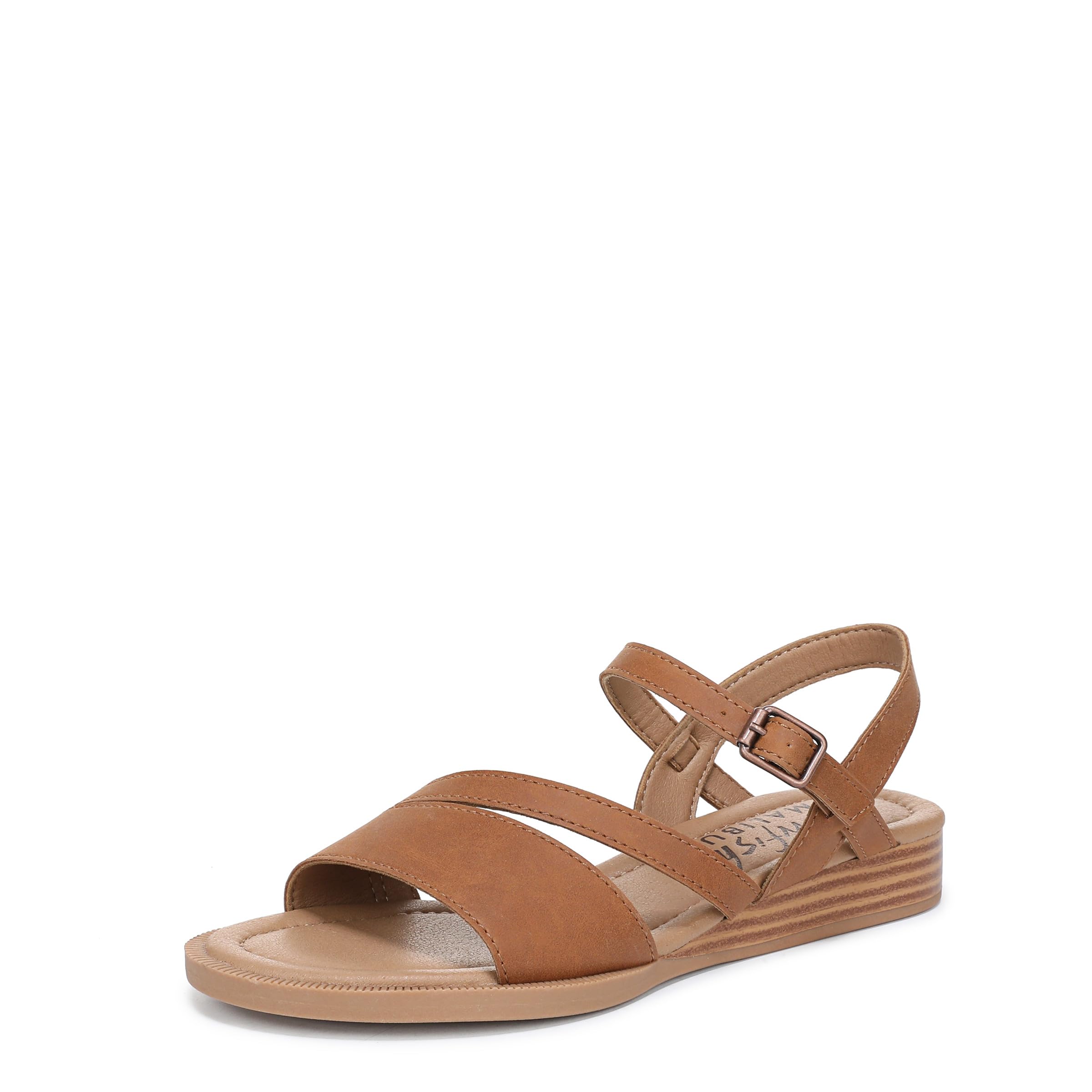 Blowfish Malibu Women's Arrow Flat Sandals, Scotch Brown, Medium Fit, UK 9