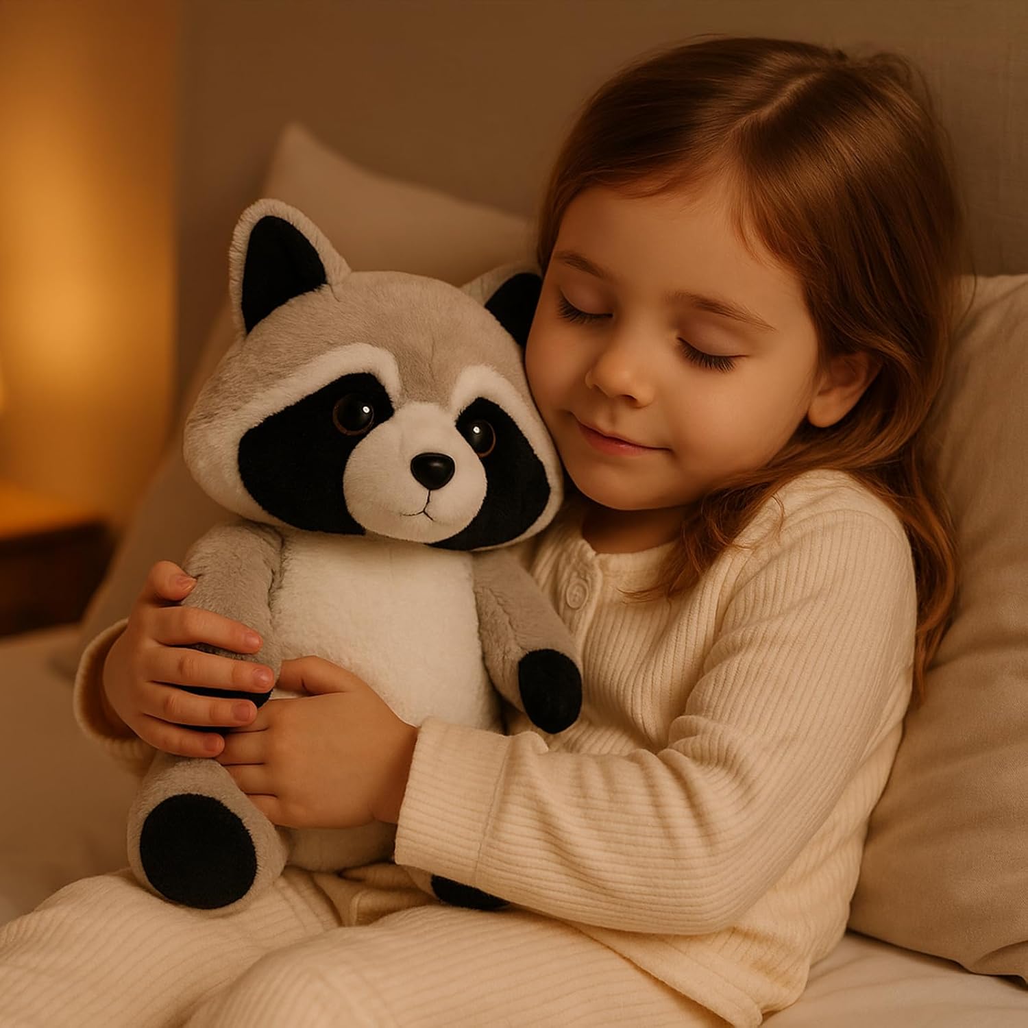 Coon Raccoon Stuffed Animals, Raccoon Plush Toys for Boy Girl Kids Birthday, 12 inches - Image 6