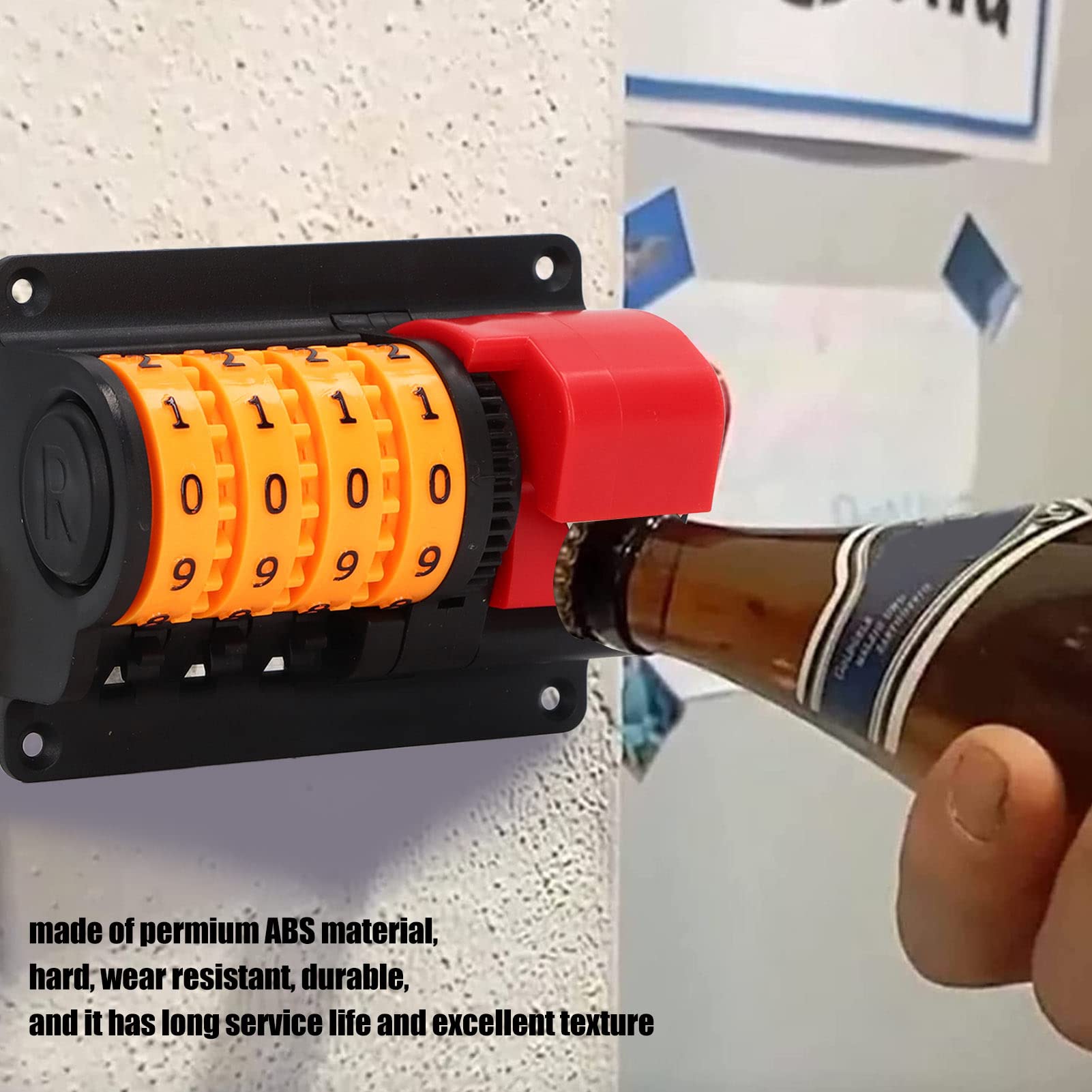Apribottiglie da parete, apribottiglie da banco della birra, con