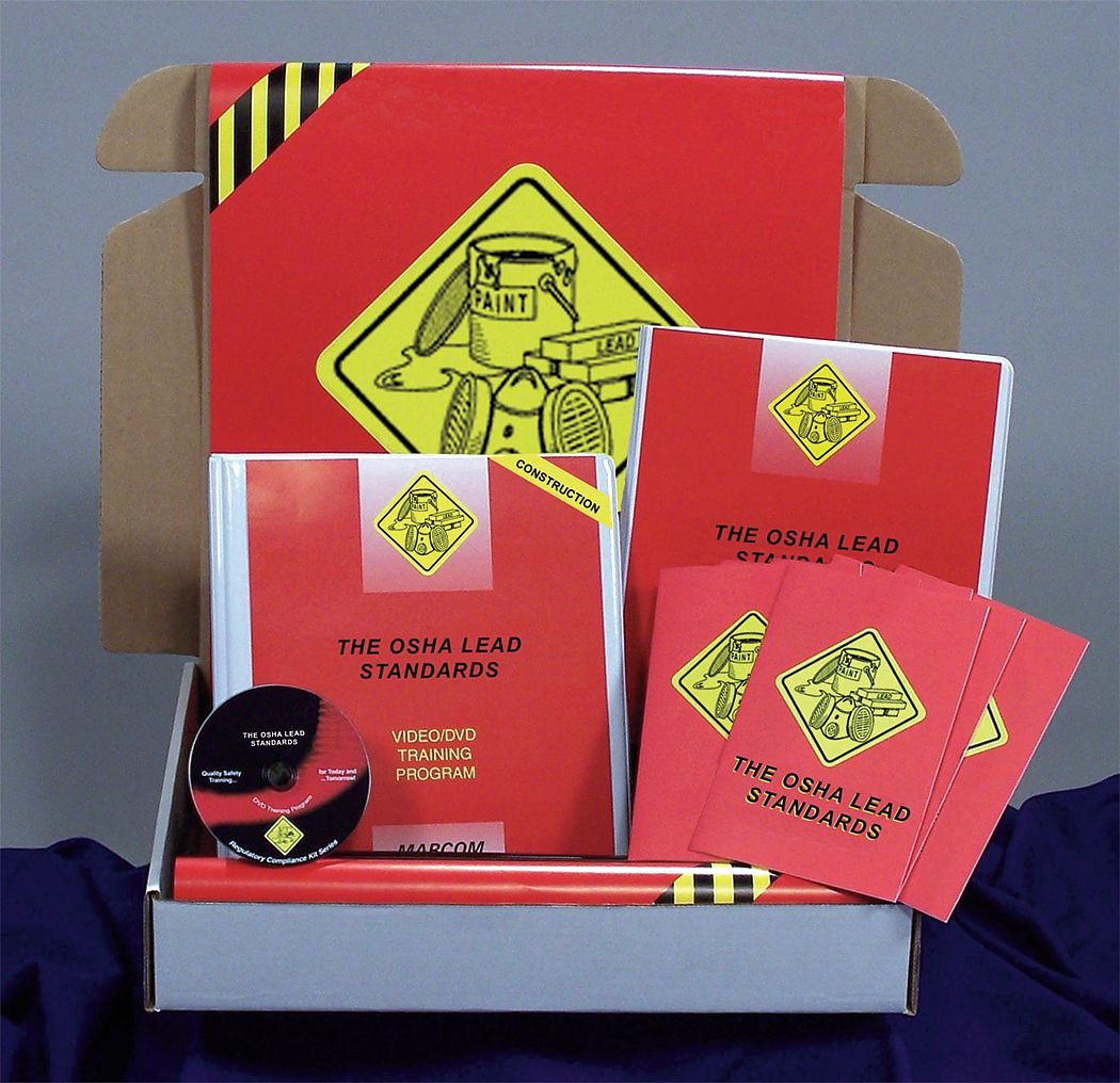 K0001039ST OSHA Lead Standards Construction, DVD Training Kit, Spanish