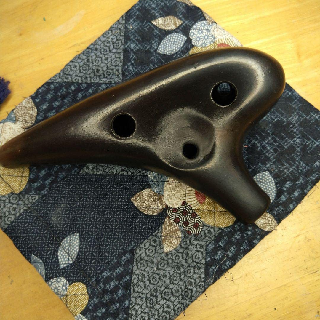 Amazon.co.jp: オカリナ 土笛工房ピエタ アルトC12穴タイプ 土笛