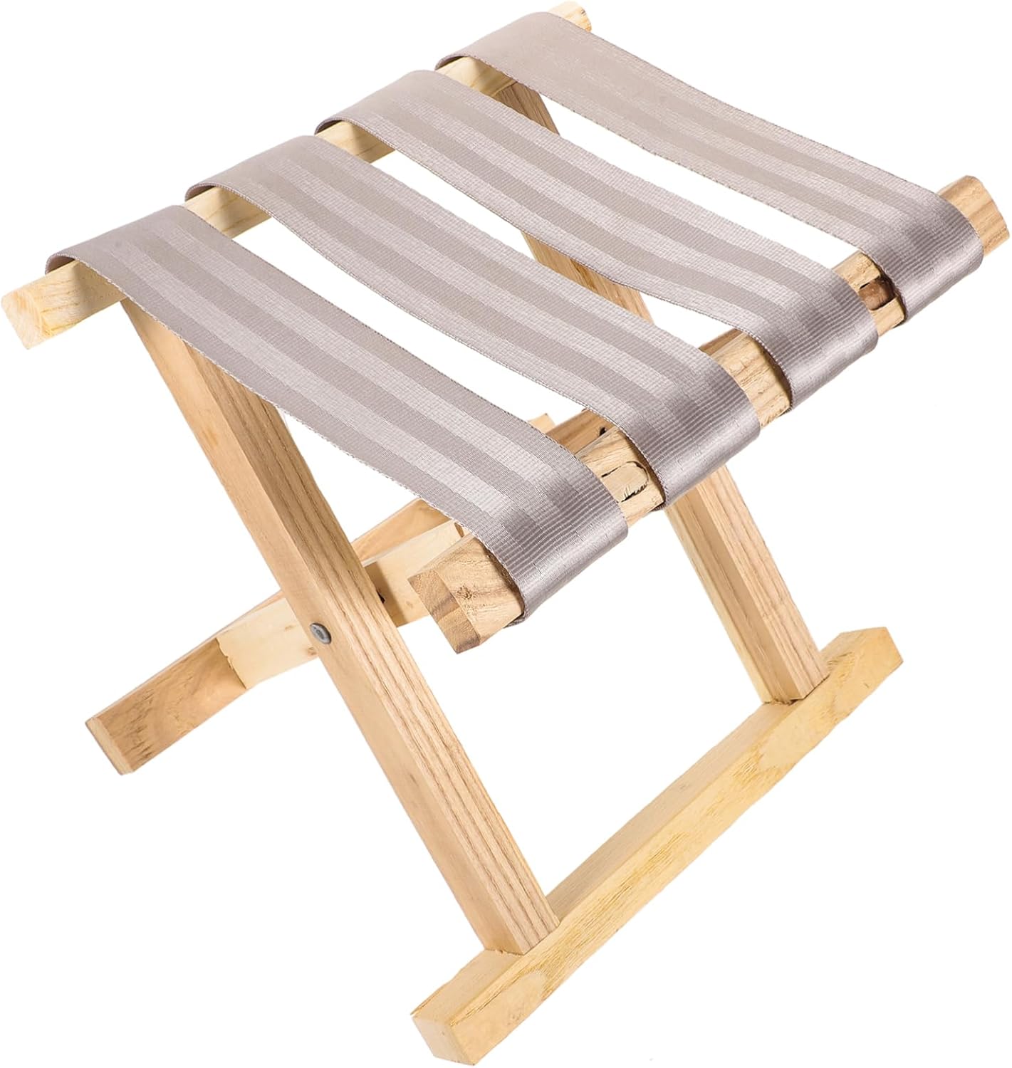 Mikikit Portable Chair Collapsable Chair Nylon Stool Picnic