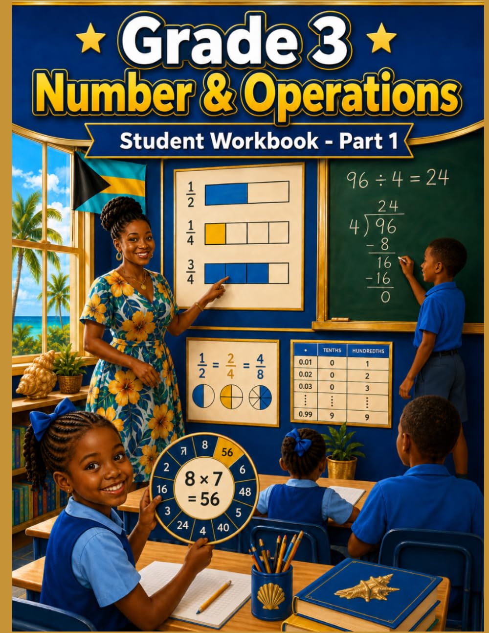 Grade 3: Number & Operations: Primary Math Mastery Series (Mathematics Mastery for Grade School)