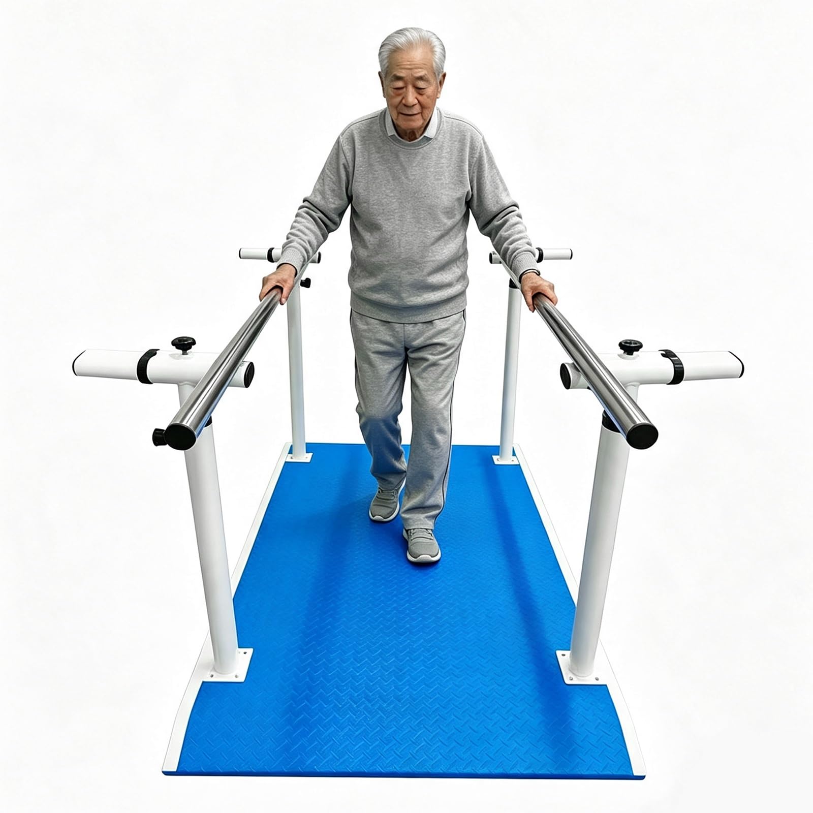 Barres parallèles de physiothérapie, hauteur et largeur réglables