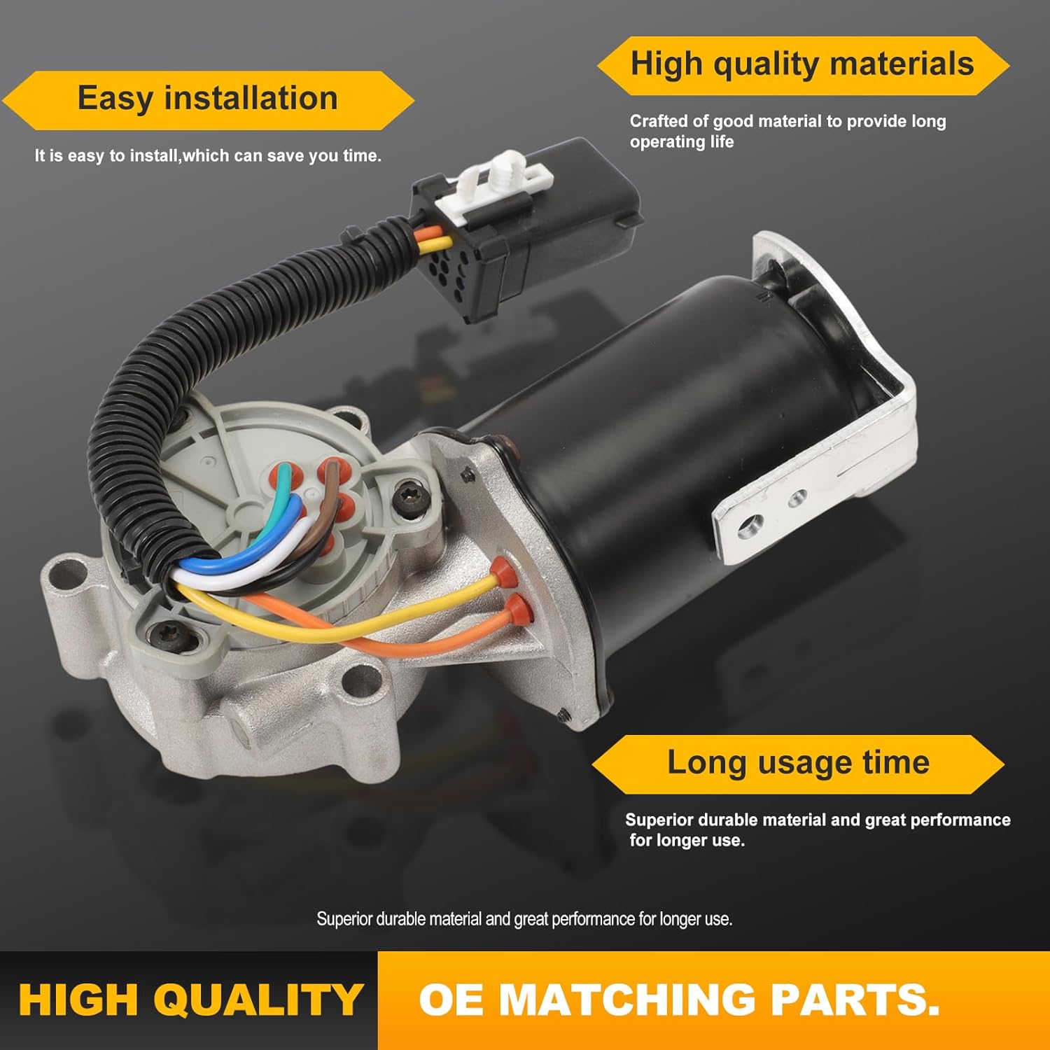 600-571 Transfer Case Shift Motor 7Pin for 2012-2014 F-150 3.5L 3.7L 5.0L 6.2L 4WD & 2012-2014 Expedition 5.4L & 2015-2017 Expedition 3.5L, CL3Z7G360A CL347G360AA