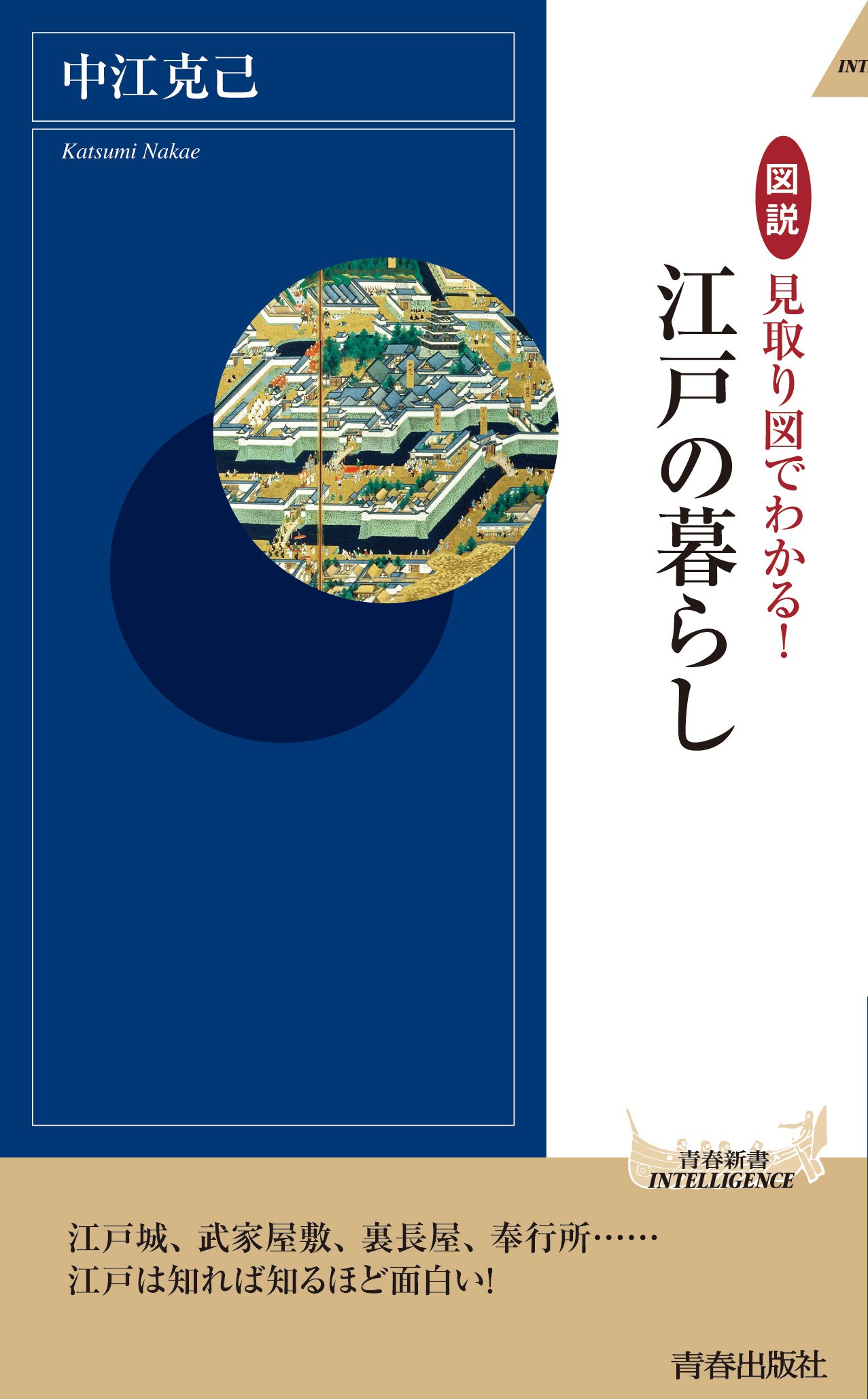 図説 見取り図でわかる!江戸の暮らし (青春新書INTELLIGENCE) | 中江