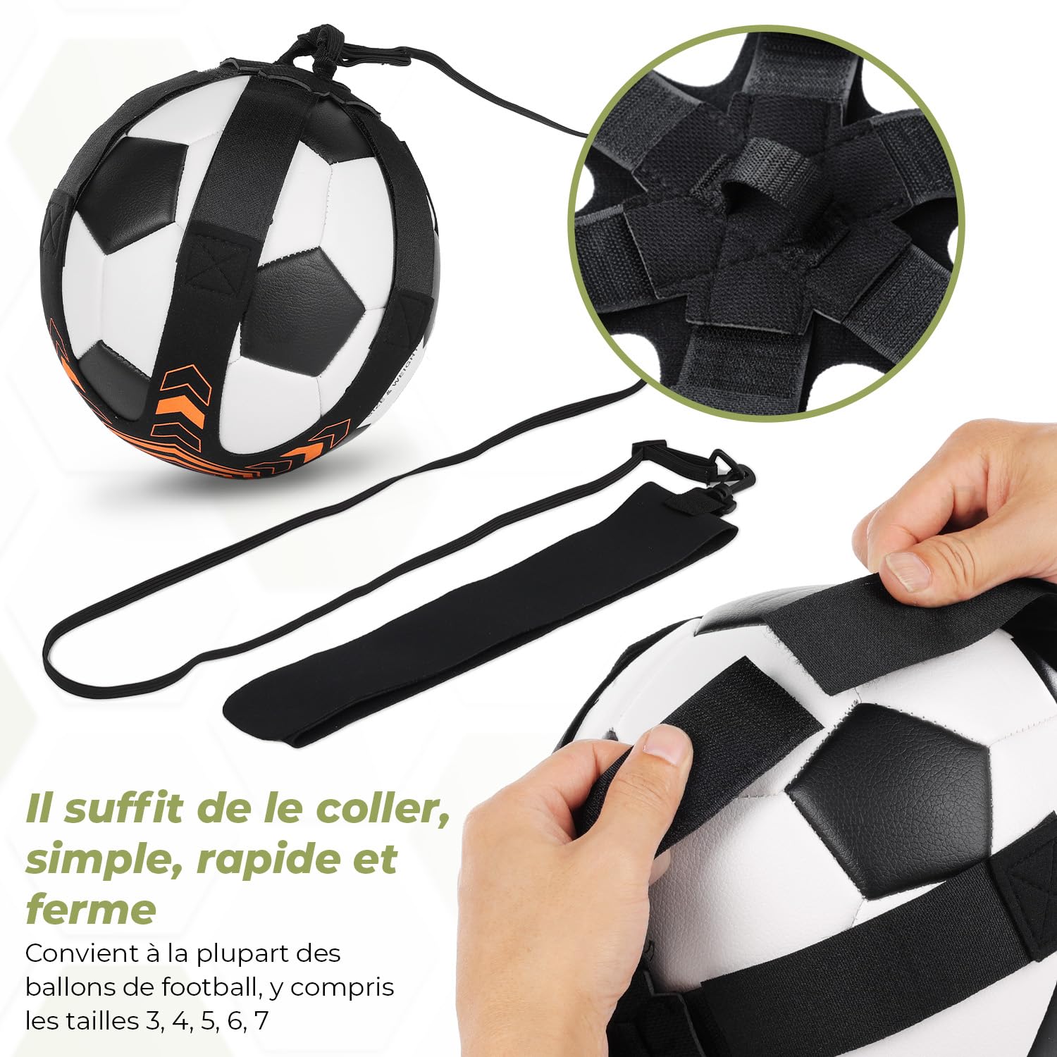 Ballons De Football De Jonglerie, Ceinture D'entraînement, Entraîneur