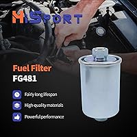 Vista 2 de HiSport Filtro de combustible FG481 - Compatible con Chevrolet y GMC