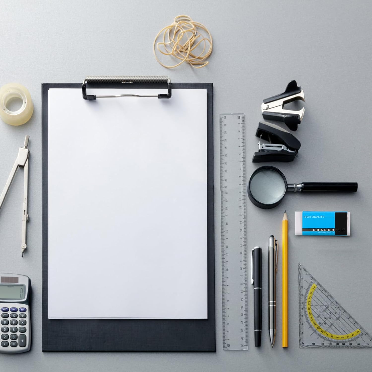 10pcs Drawing Rubber for Students and Designers White Stationery