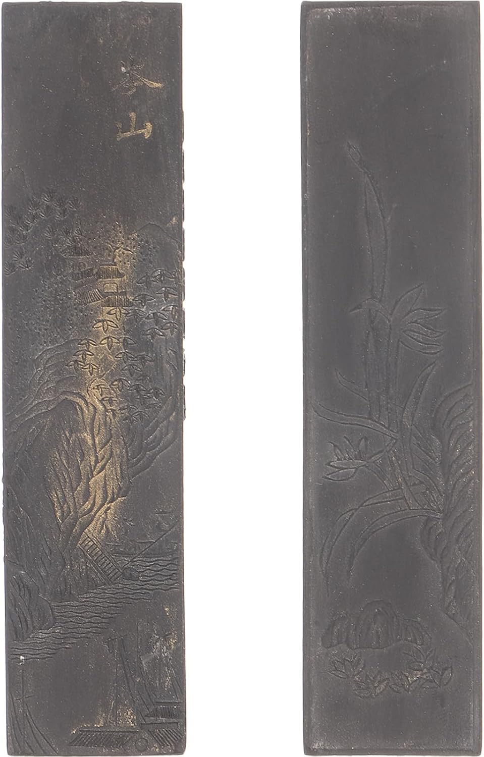 Ipetboom 2pcs Traditional Chinese Ink Sticks Handmade Grinding Ink Blocks for Calligraphy and Painting Artists Drawing Supplies
