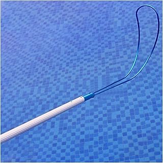 Poste de Rescate Ajustable para Piscina (Paquete de 1, 2, 3, 4 y 5). Ganchos Salvavidas con Poste Extensible para Yates, Playas y muelles. Ganchos de Rescate Especiales para recup