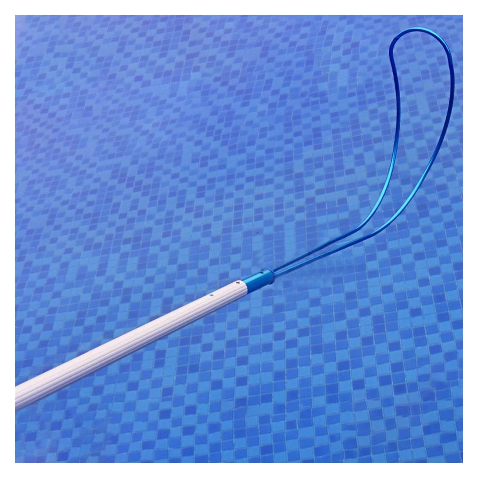 Perche de sauvetage pour piscine et plage avec crochet extensible réglable 3m