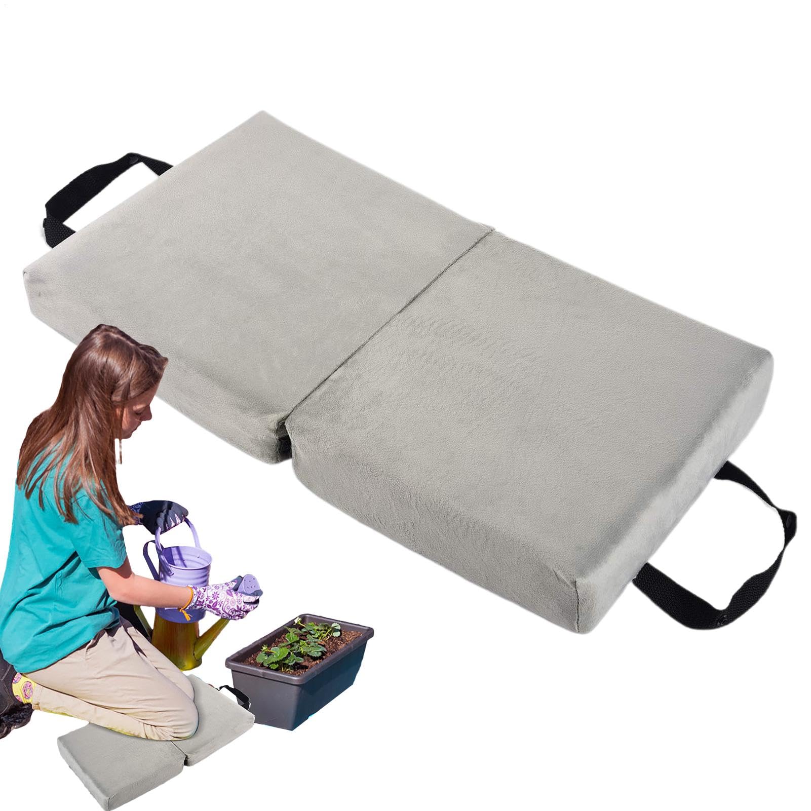 Kneeling Pad Cushion, Extra Thick Foam, Garden Kneeler Pad, Foldable Garden Kneeler, Gardening Knee Pad, Kneeling Pad with Handle, Exercise Knee Cushion, Mechanic Work Pad, Kneeling Cushion for Garden