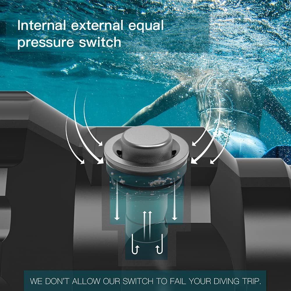 Wurkkos DL70 Dive Light Torcia Subacquea LED 13000 lm 150 m IPX8 Impermeabile 4 Modalità