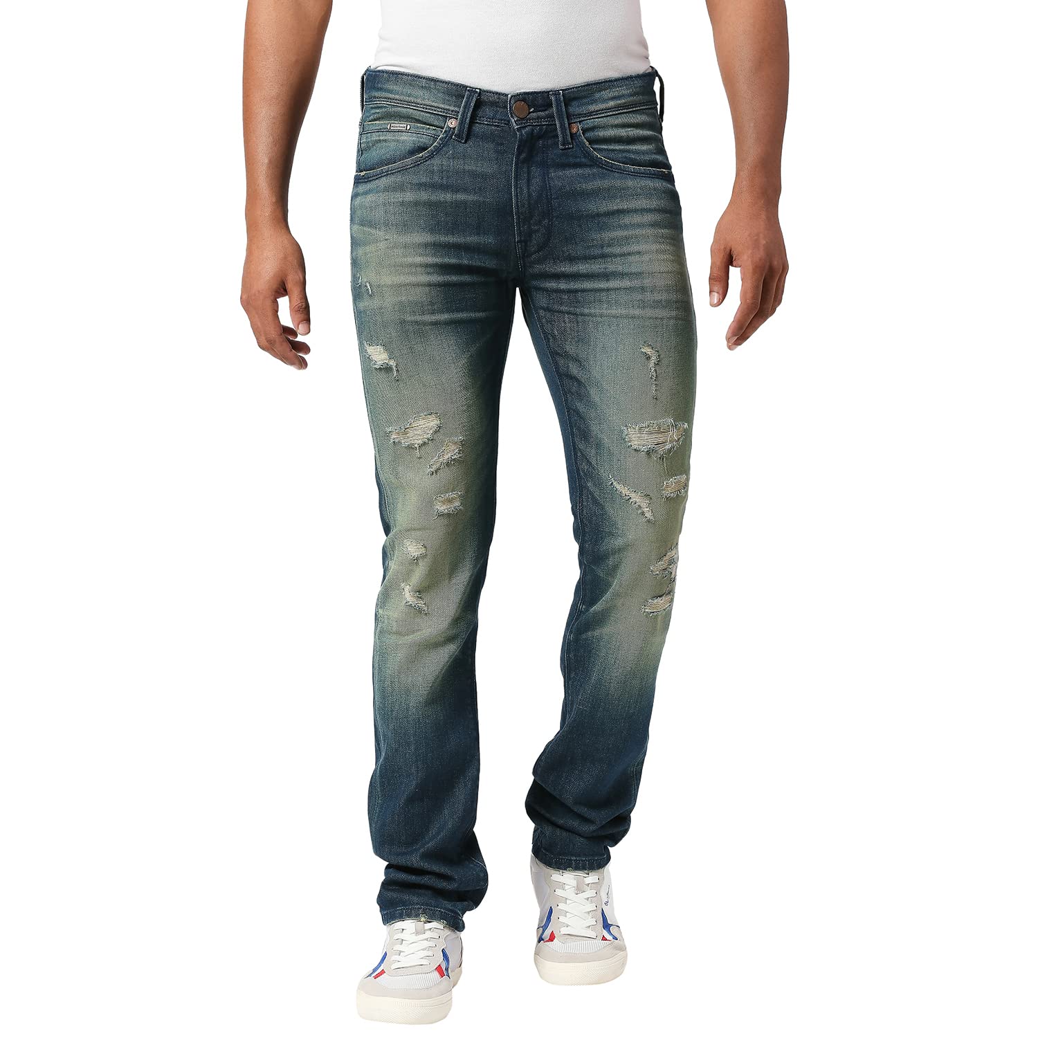 Men's Mid Rise Slim Jeans-image-29