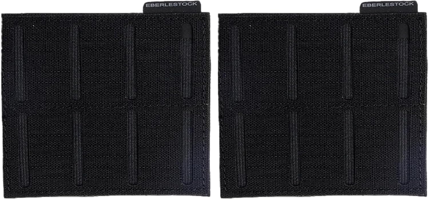 Eberlestock Fade MOLLE Adapter – Hook & Loop Backed Panel for Modular Storage – 3x2 Tactical Accessory Mount for EDC Packs – Pack of 1 – Black
