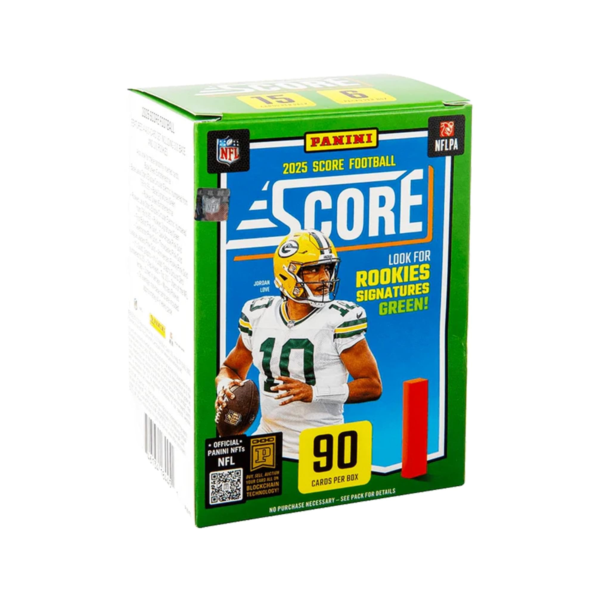 Panini Score NFL Football Blaster Box 2025-26 – Cartes à Collectionner Officielles – Comprend des Cartes Rookie, des parallèles et des Inserts – Emballage scellé