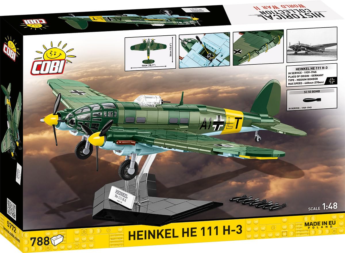 HEINKEL He 111 H-3 Scale 1:48
