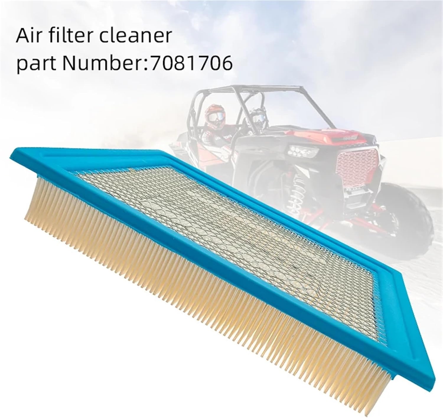 Air Filter 7081706 Replacement for RZR 570 900 1000 XP Crew-crude oil