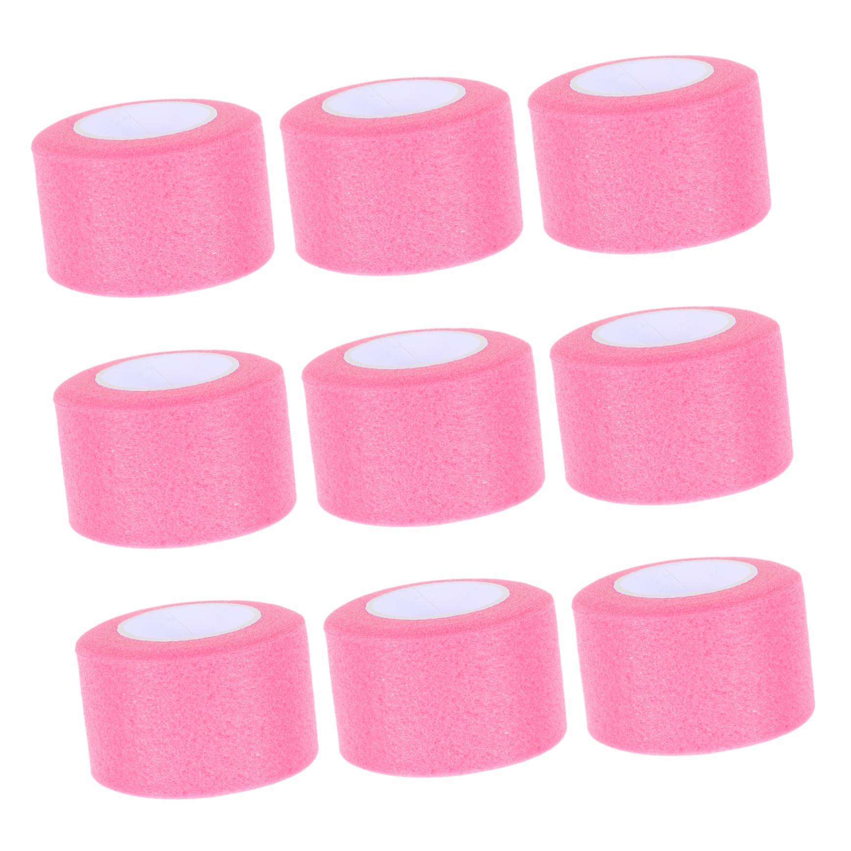 Holibanna 9 Rolls Absorbent Tennis Racket Grip Tape Lightweight Slip PU Wrap for Badminton Tennis Enhanced Comfort Stability for Sports Enthusiasts