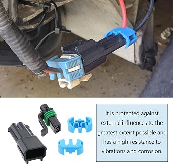 OTOTEC 2 Sets 2-Way Metri-Pack Sealed 280 Series 30 AMP Automotive Connector for Most Automotive Marine off-road Agricultural Under-hood with Terminal Waterproof Seal