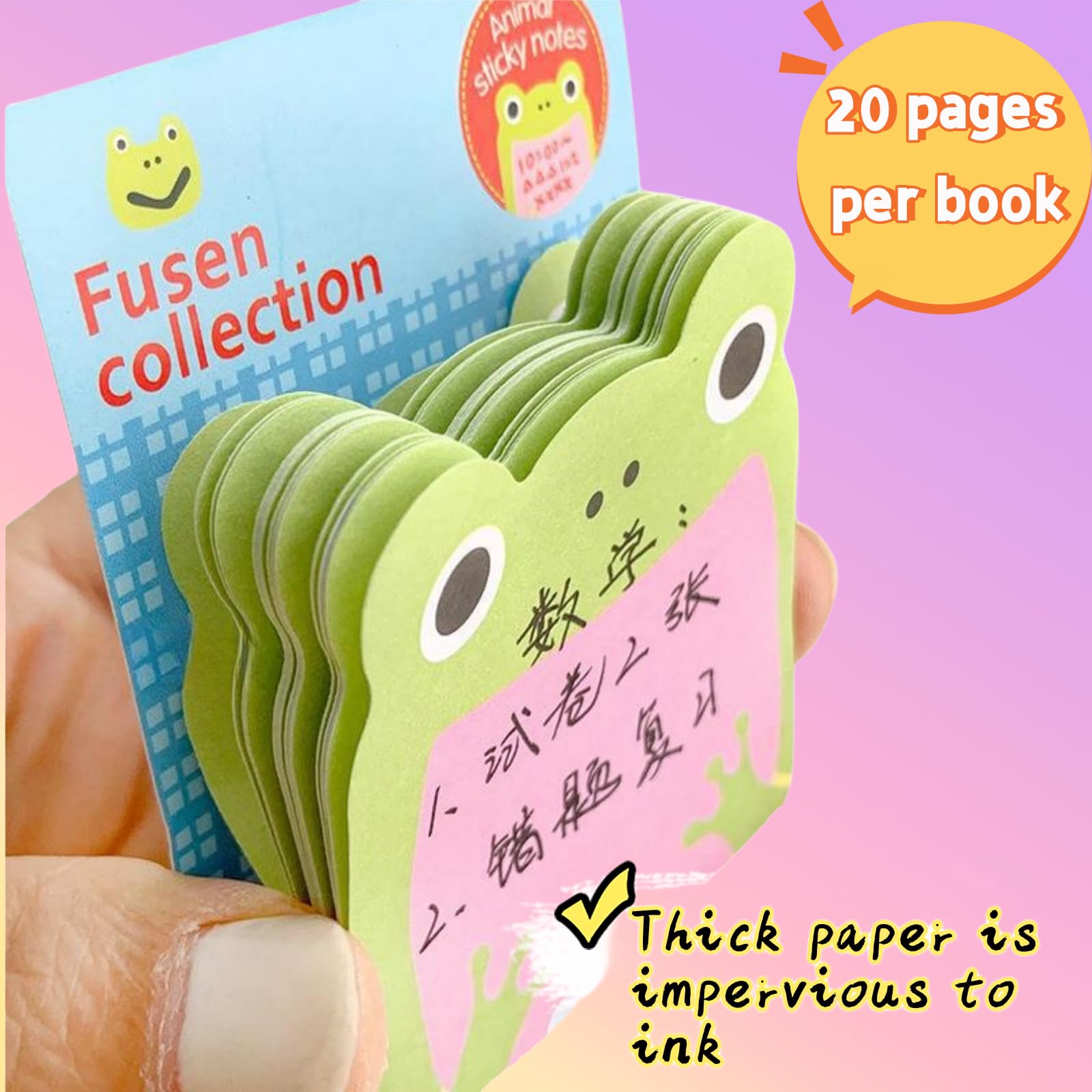 Süße Katzen Notizzettel - 12 Verschiedene Motive | Starke Haftung, Rückstandslos Ablösbar