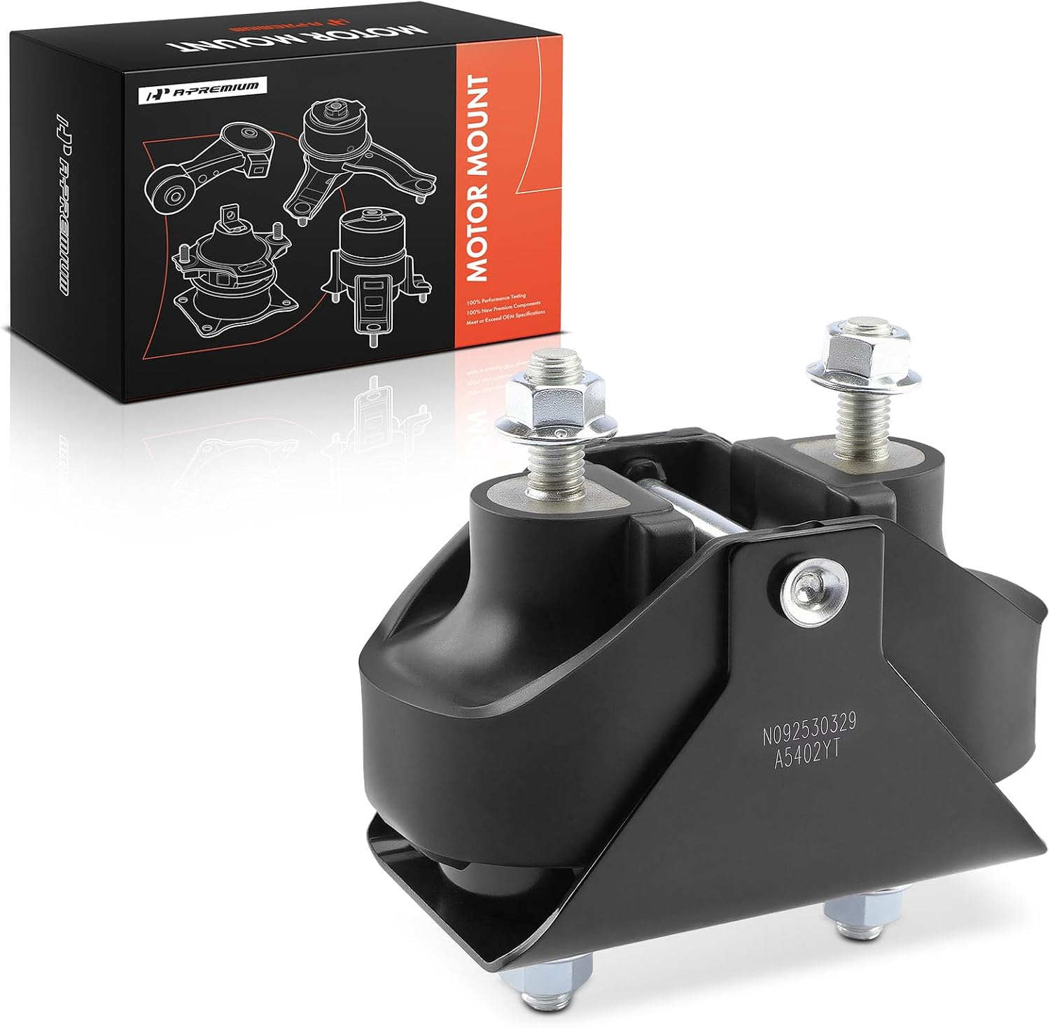 A-Premium Transmission Mount Compatible with Chevrolet Impala 2006-2009, Monte Carlo 2006-2007 & Buick LaCrosse 2008-2009, Allure 2008-2009 & Pontiac Grand Prix 2005-2008, 5.3L