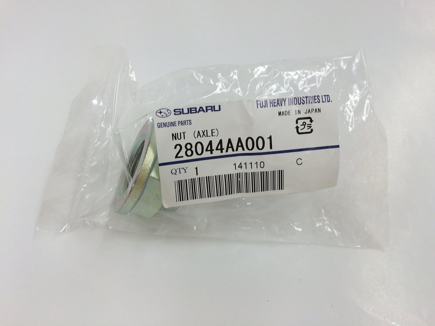 Subaru Genuine OEM Subaru Axle Nut WRX Impreza Forester