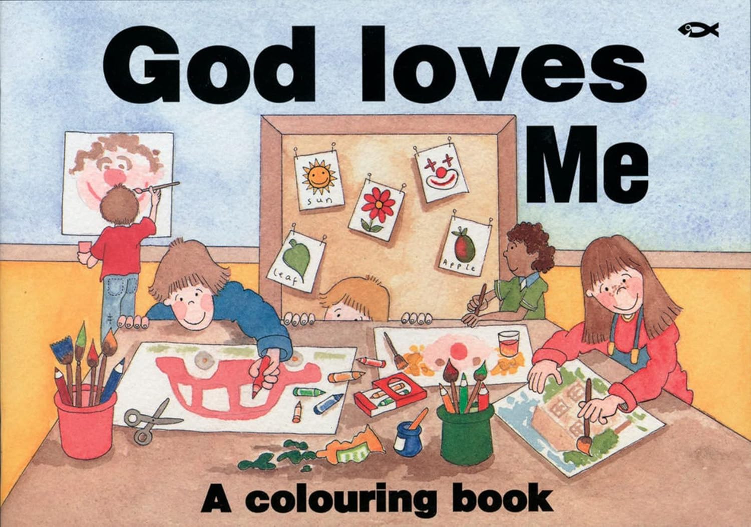 God Loves Me: A Colouring Book (Bible Art): Scrimshire Hazel