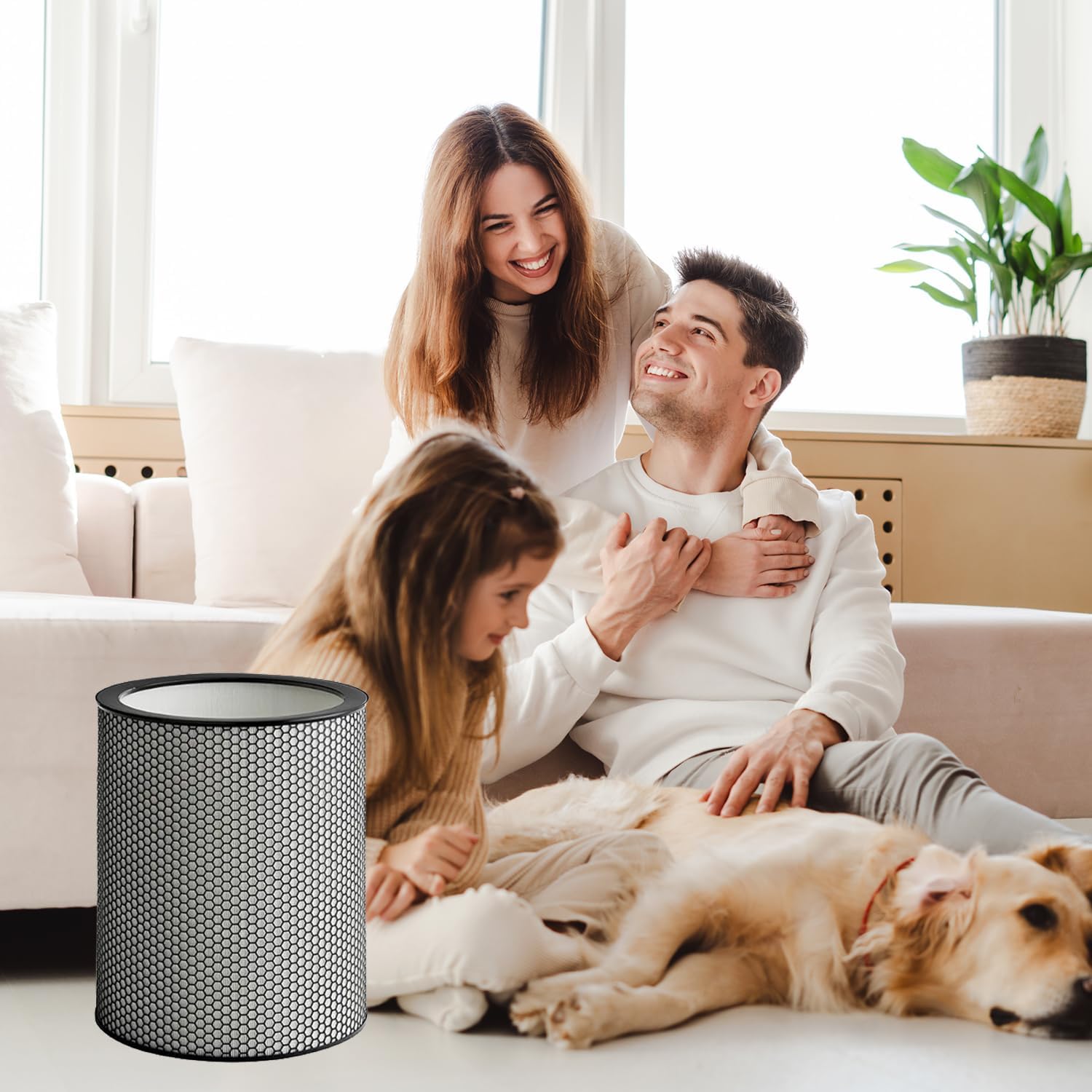 K-Carbon Filter BP03/BP04/BP06 Compatible with Dyson Purifier Big + Quiet - Extra Large & Quiet Carbon Formaldehyde Removal Air Purifier Filter, Replaces Part 972133-02/972133-03, 1-Pack