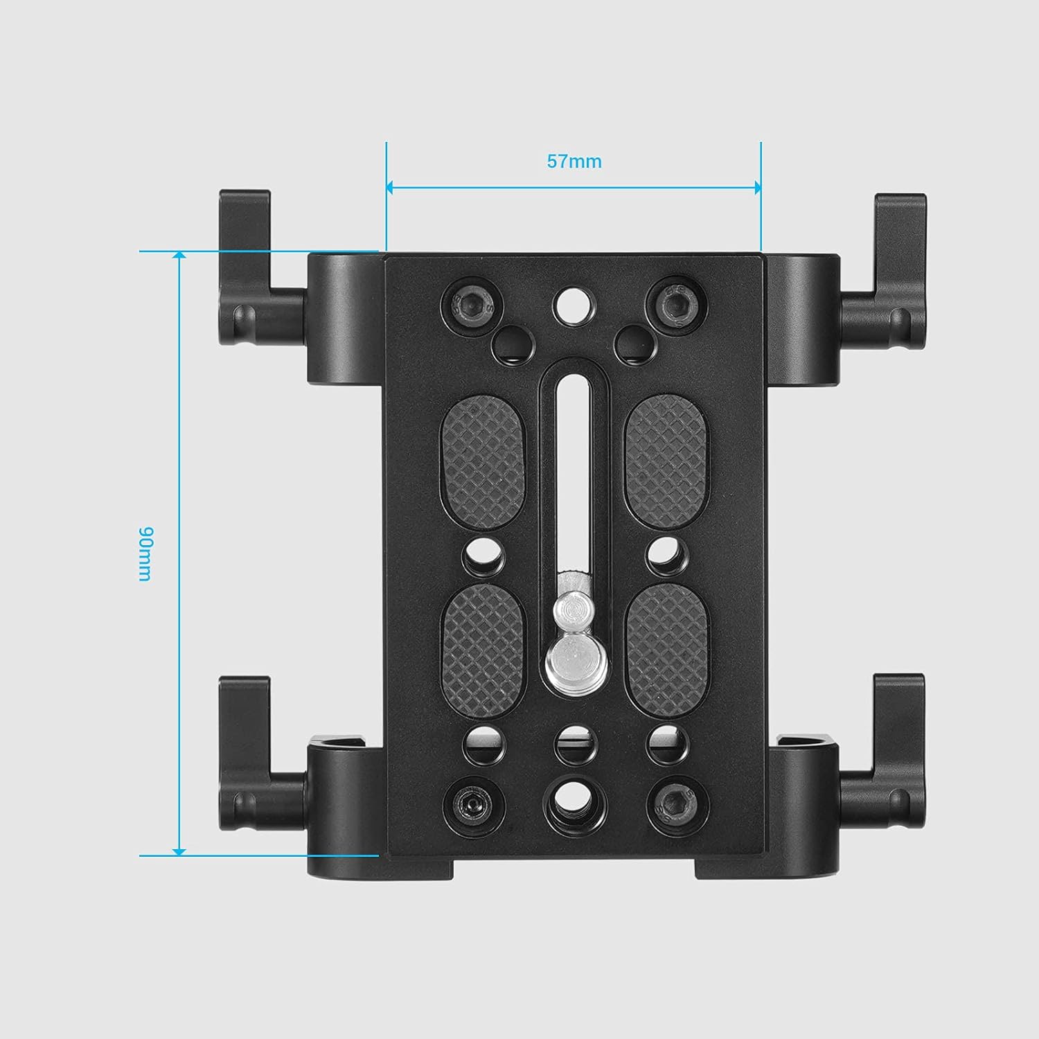 SmallRig Camera Tripod Mounting Baseplate w/15mm Rod Clamp Rail Block for Tripod/Shoulder Support System - 1798 - Image 7
