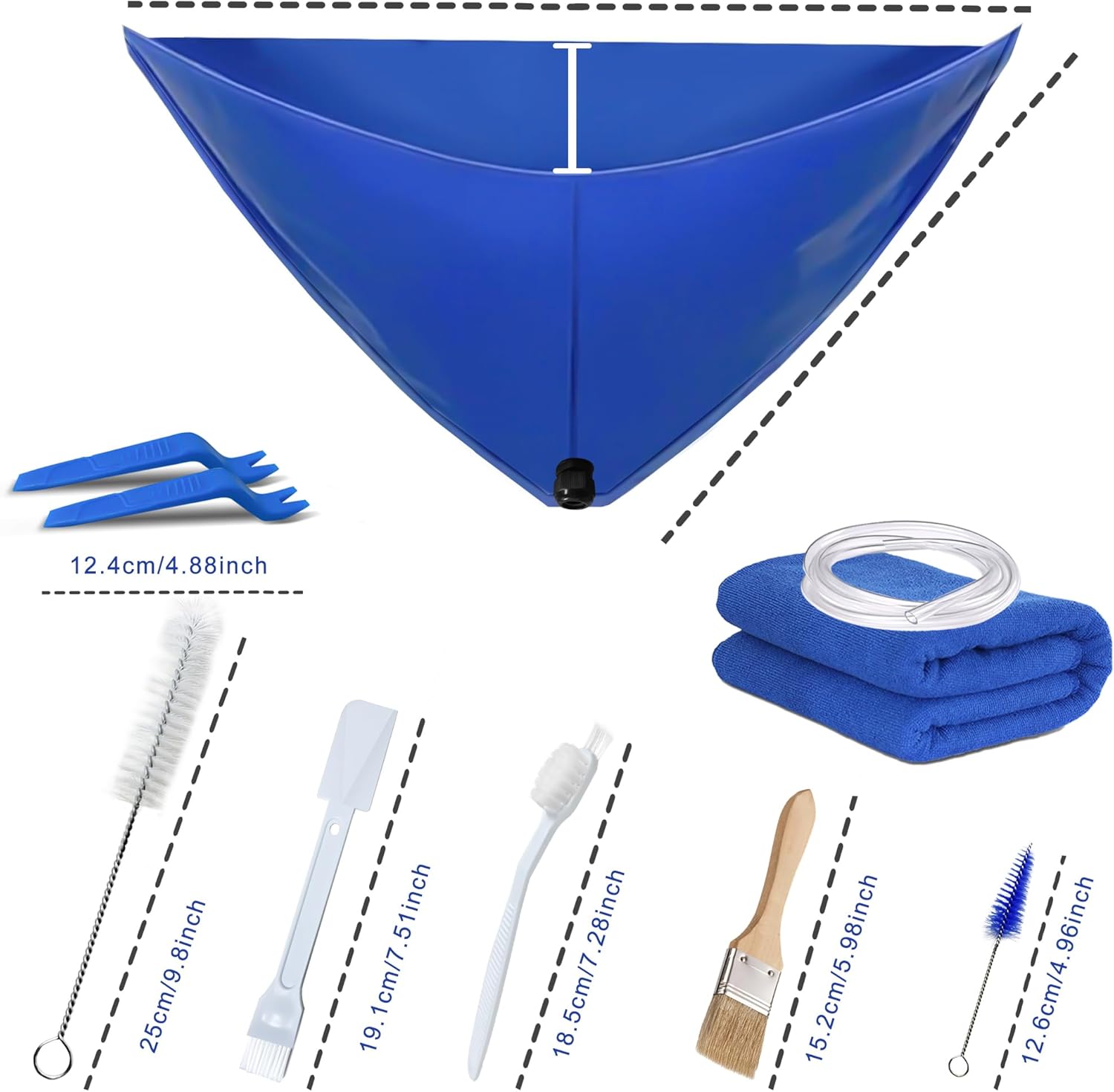 10pcs Split Air Conditioner Cleaning Cover Mini Split Cleaning Kit,Mini Split Cleaning Bag for Home Air Conditioning Units