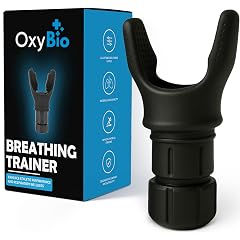 Oxy Respiratory Trainer Breathe Easier with Stronger Lungs Made with High Grade Silicone