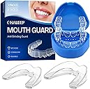 Anti Grinding Mouth Guard for Clenching Teeth at Night, Teeth Grinding Mouthguards for Sleeping, Mouth Guard for Grinding Teeth at Night, Night Guards for Teeth Grinding for Adults