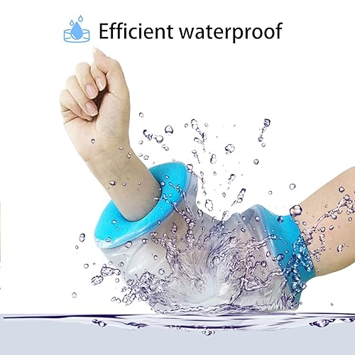 Miniatura 2 de PICC - Funda de ducha de línea, fundas de fundición para ducha, funda impermeable para brazo y codo para adultos, protectores de yeso para vendajes