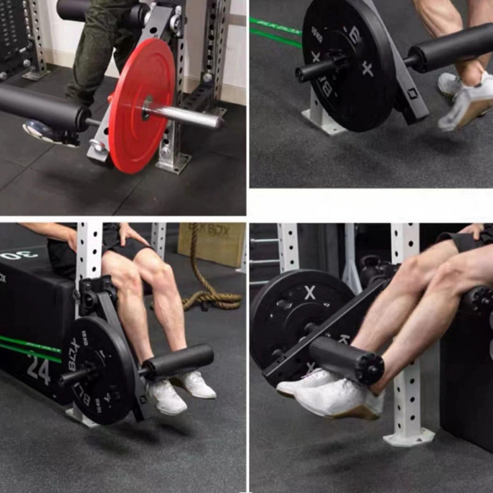 Beinstrecker-Gerät im Sitzen, Training der Beinmuskelgruppen, Zubehör für Fitness-Kniebeugenständer, Beinkraft-Curl-Trainingsgerät für Sportler, Maximale Belastung 272 kg, 18–25 mm Durchmesser