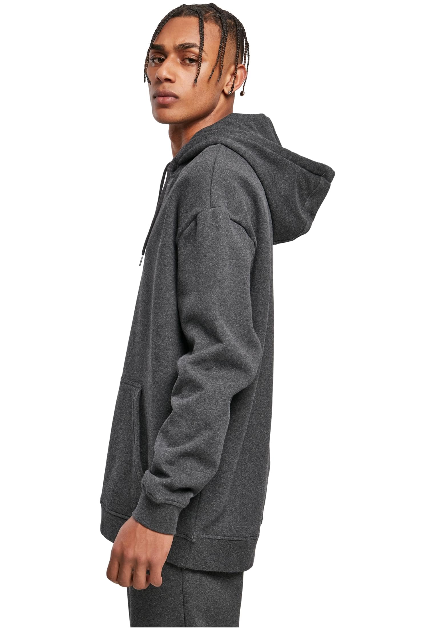 Build Your Brand Bluza z kapturem Mężczyźni Basic Oversize Hoody