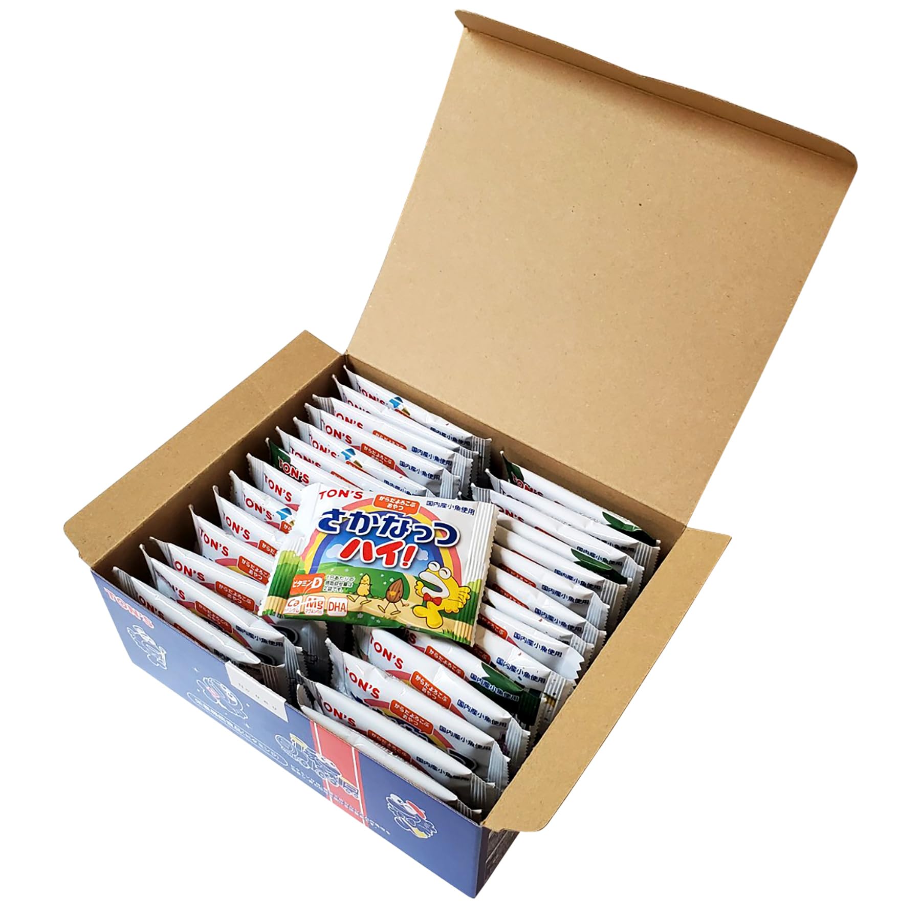 Amazon | 東洋ナッツ さかなっつハイ! 小分け 個包装 アーモンド 小魚