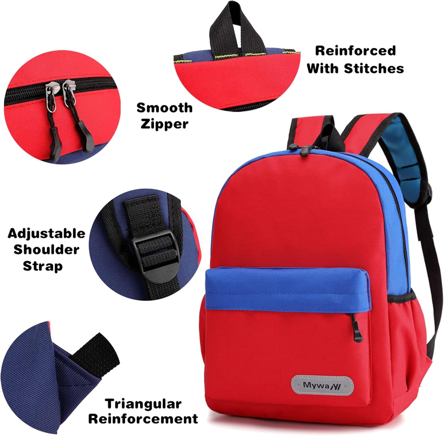 13 inch Kids Preschool Toddler Backpack Cute Cool Lightweight Daypack For Boys and Girls - Image 4