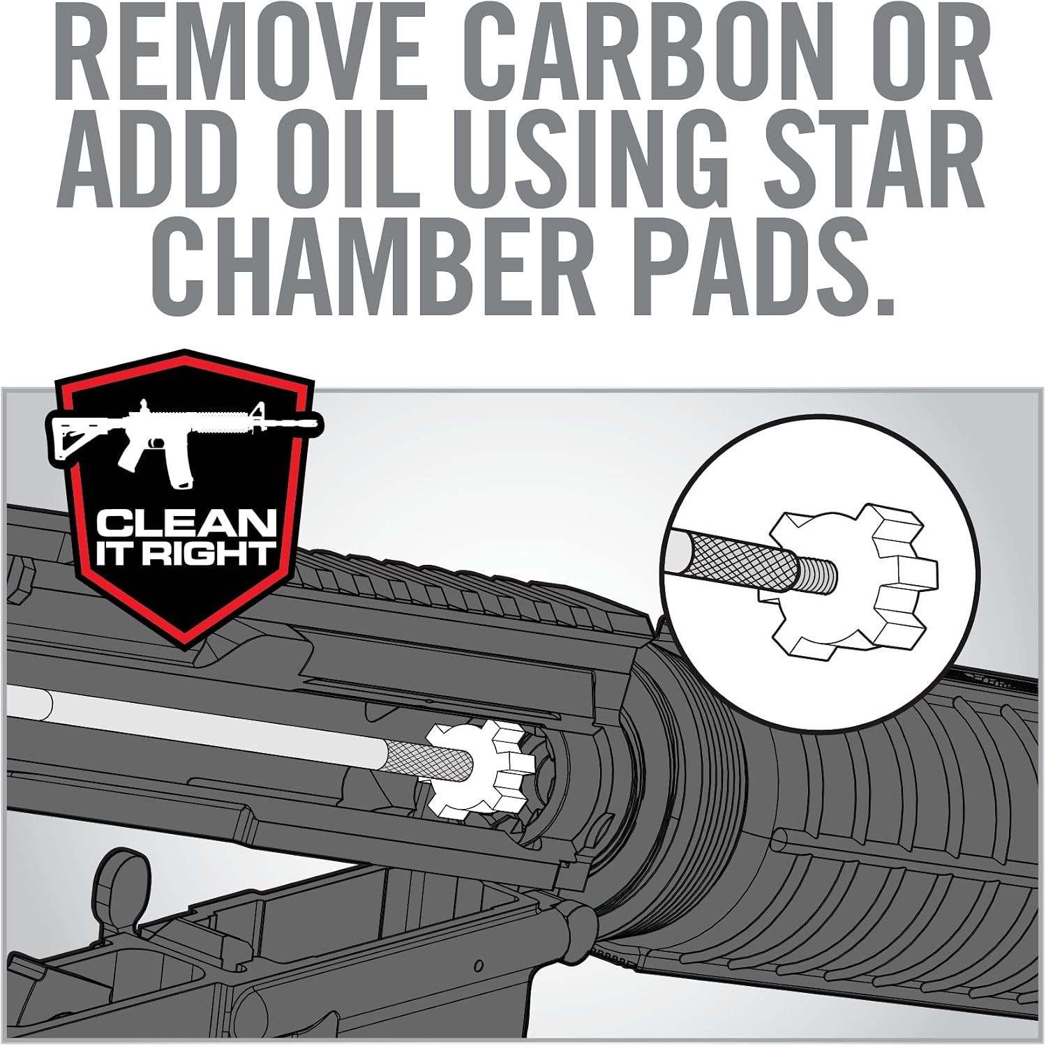 Real Avid .223 Chamber Cleaning Pads