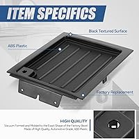 Vista 2 de Auto Dynasty Modelo de entrada auxiliar: bandeja de bisel superior del panel de tablero de estilo de fábrica compatible con Ford F-150 Lincoln Mark