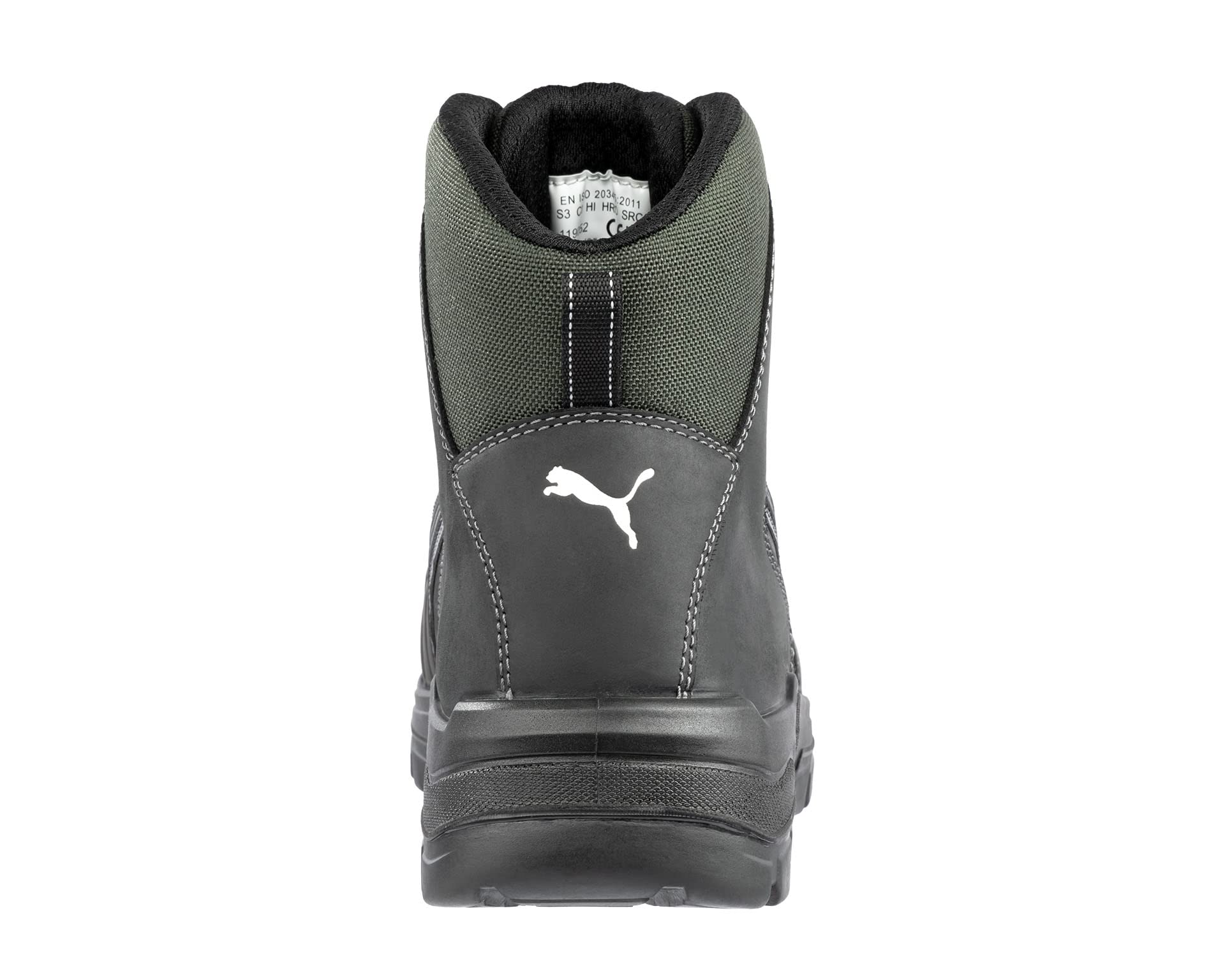 PUMA SAFETY TANAMI CASCADES MID S3 CI HI HRO SRC - Stivali di sicurezza da uomo, antiscivolo, senza metallo, con cappuccio in fibra di vetro