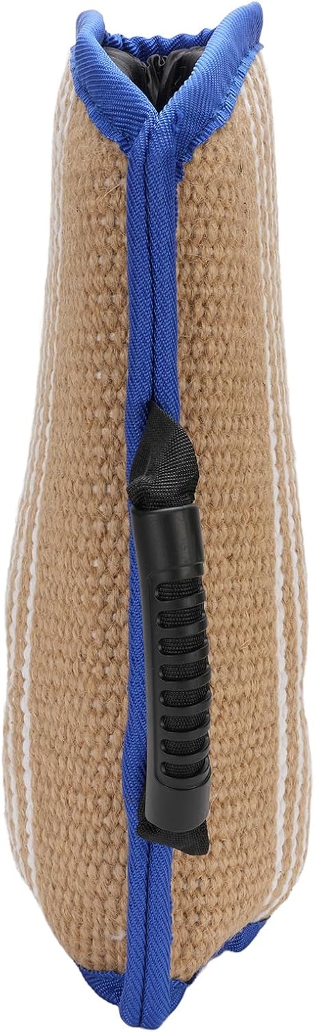 Dog Training Arm Bite Sleeve Professional Thickened Non Slip Durable Rough Linen Protective Gear for German Shepherd Large Breed Dog Bite Training Equipment