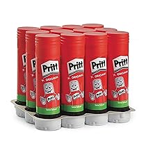 Pritt Colla Stick 12 x 22g, Colla per bambini sicura e affidabile, Adesivo per lavoretti e fai da te, con una tenuta forte per uso scuola e ufficio, 12 stick x 22g