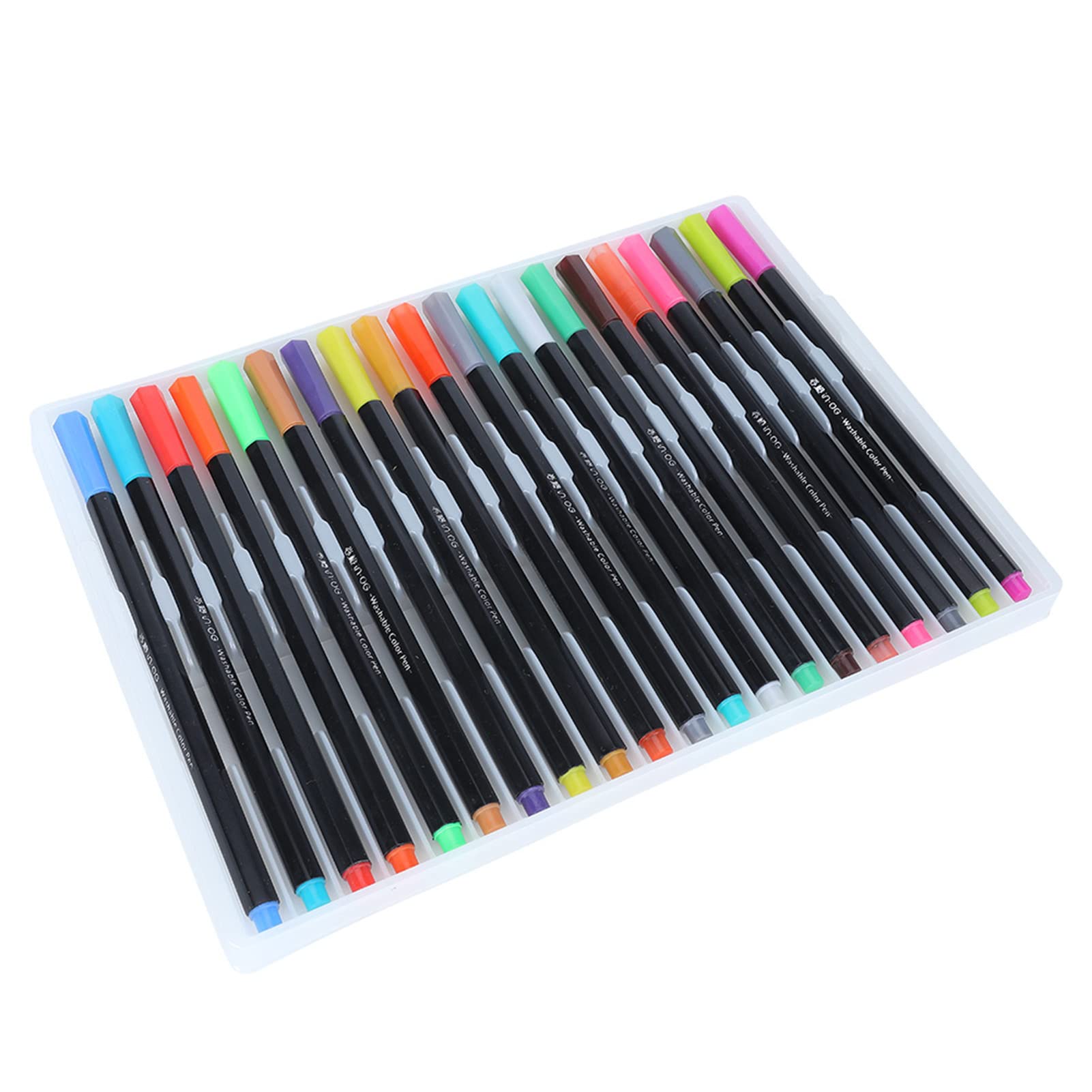 Aquarell-Pinselstifte für Künstler, 48 Farben, verschiedene Farbtöne, sechseckiger Schaft, nasse Pinselspitze, großer Wasserausstoß, Schubladen-Aufbewahrungsbox, tragbar, (100 Farben)