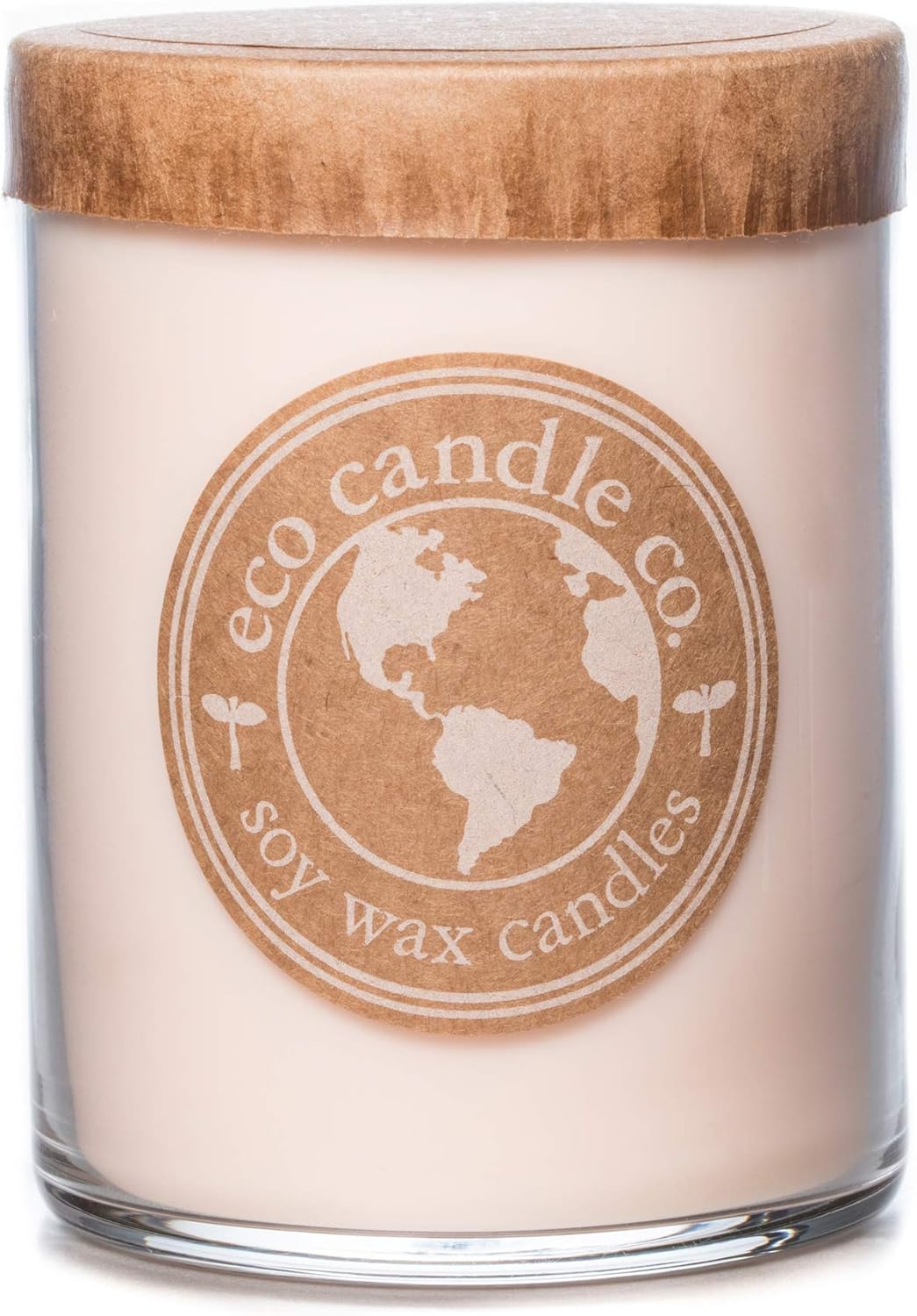 Eco Candle Co. Recycled Candle, Gardenia & Guava, 18 oz. Double Wick Scents of