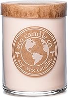 Vista 61 de ECO CANDLE CO. Vela reciclada, Pastel de Ron y Caramelo, 26 oz. - Aromas de Caramelo, Ron, Arce, Almendra, Pera y Vainilla - 100% Cera de Soya, Sin