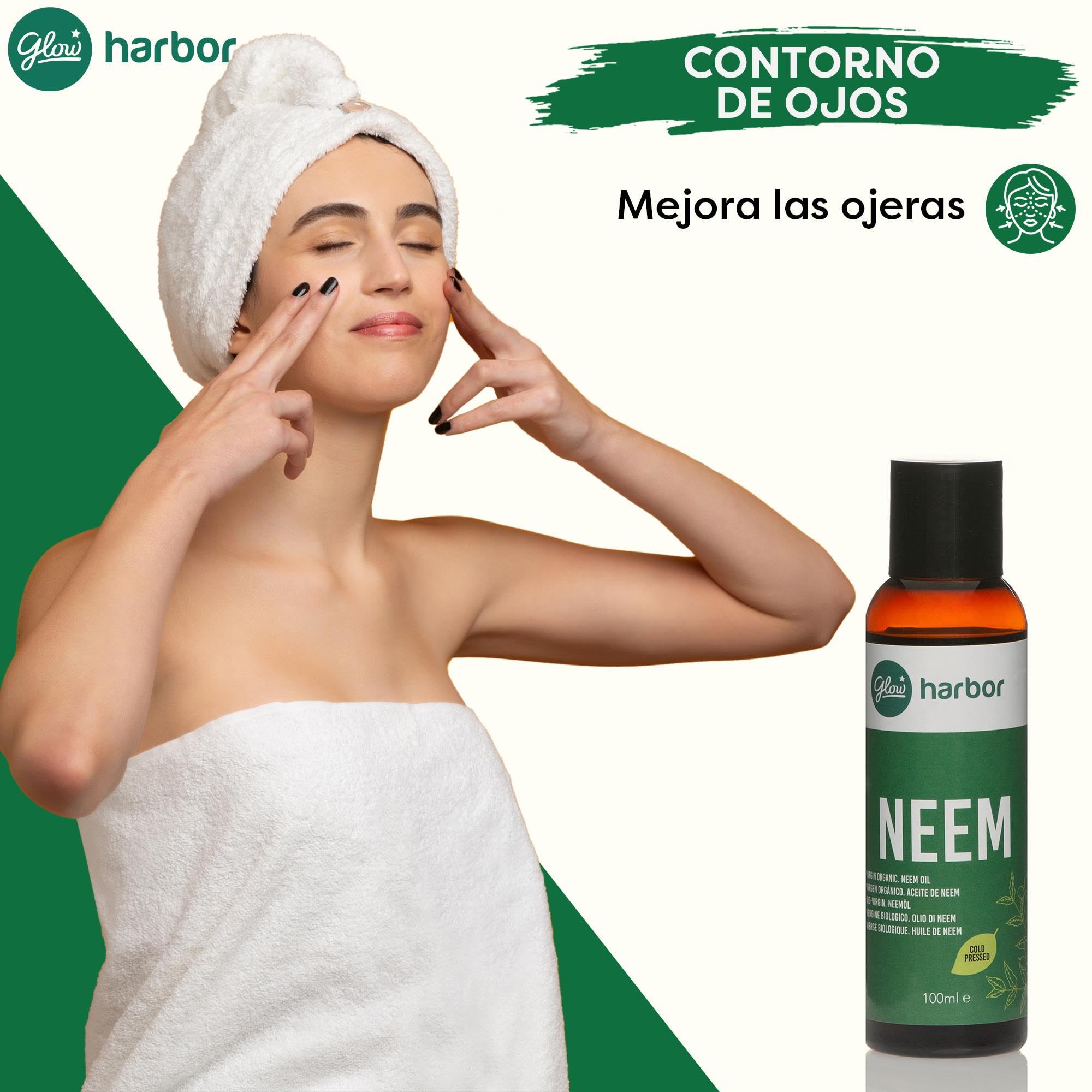 Aceite NEEM 100% Virgen Orgánico Prensa Fría Neem Oil