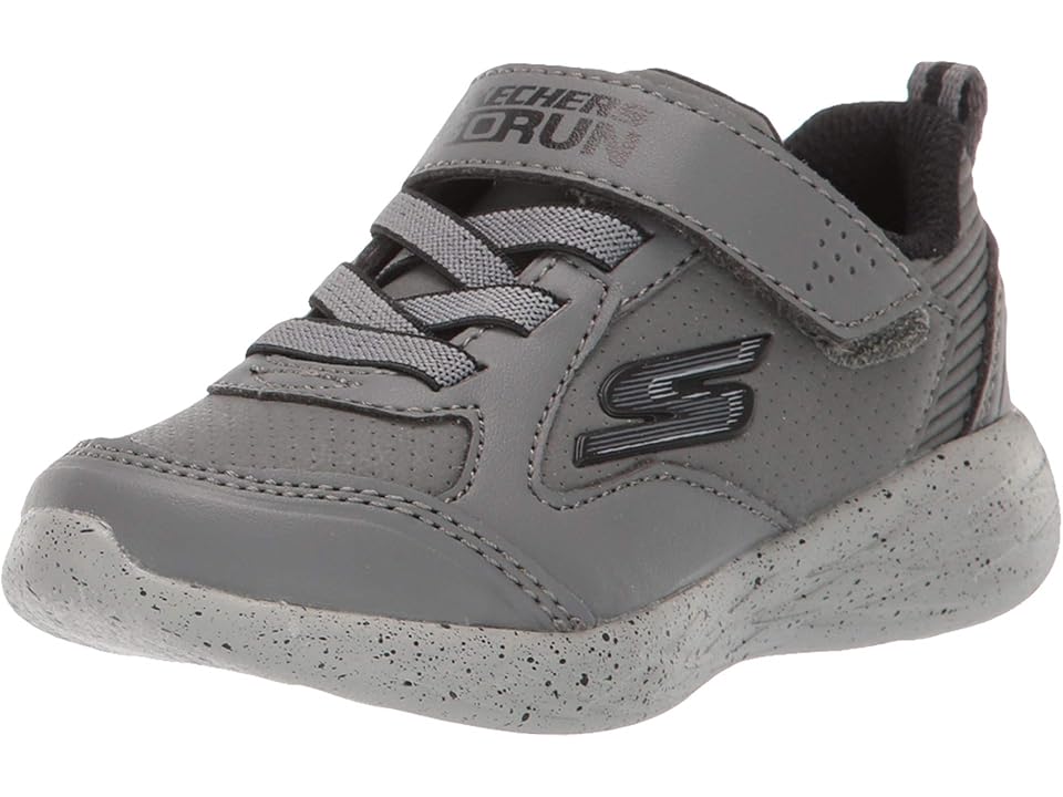 

SKECHERS KIDS Go Run 600 (Toddler) (Charcoal/Black) Boy's Shoes